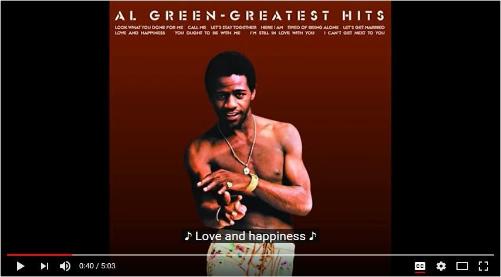 Love and Happiness | Al Green