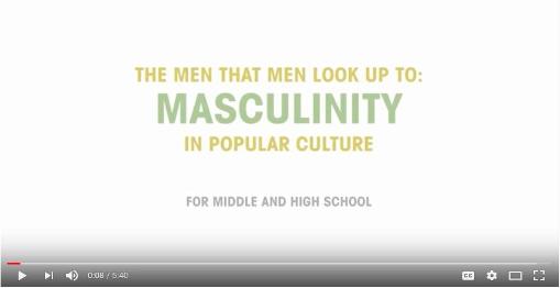 Masculinity in Popular Culture